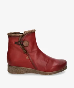 Botines Valeria´s9520 en cereza