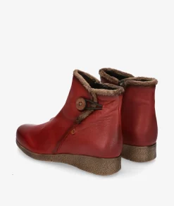 Botines Valeria´s9520 en cereza