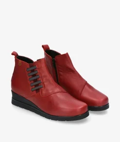 Botines Valeria´s9501 en cereza