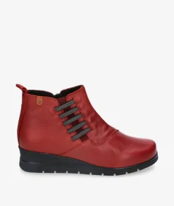 Botines Valeria´s9501 en cereza