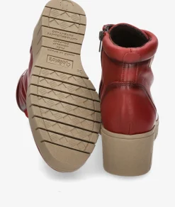 Botines Valeria´s1541 en cereza