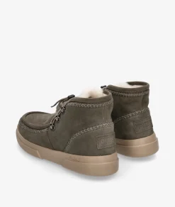 Botines Walk in PitasONTARIO en serraje gris