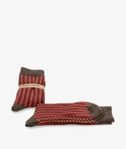 Calcetines Kénnebec KENNEBEC SOCKS en burdeos
