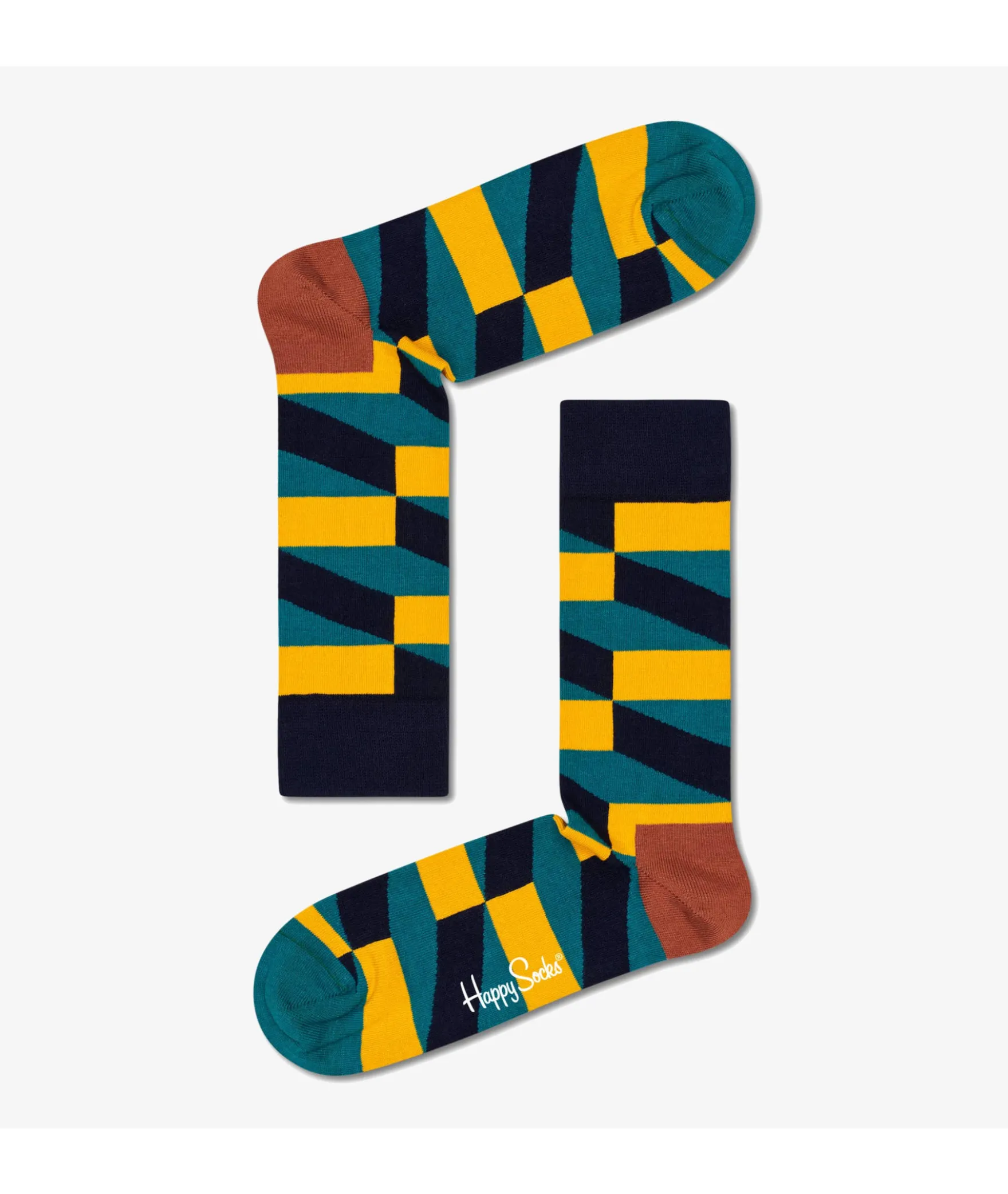Calcetínes unisex HAPPY SOCKS JFO01-7300 en verde
