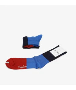 Calcetínes unisex HAPPY SOCKSBLR01-6001 en azul marino
