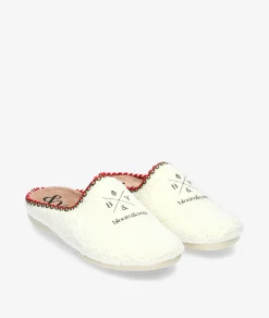 Chinela bloom&you BLOOM ETHNIC SLIPPERS en hueso