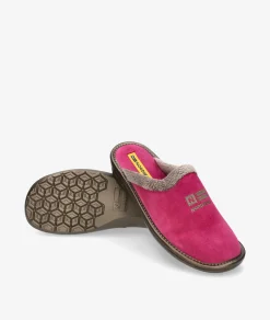 Chinela Nordikas 238-O/8en serraje fucsia