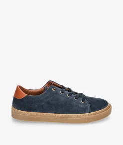 Deportivos bloom&youCHLOE MAN en serraje azul