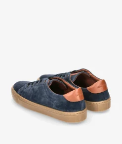 Deportivos bloom&youCHLOE MAN en serraje azul