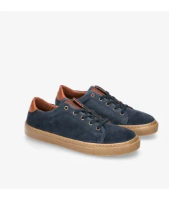 Deportivos bloom&youCHLOE MAN en serraje azul