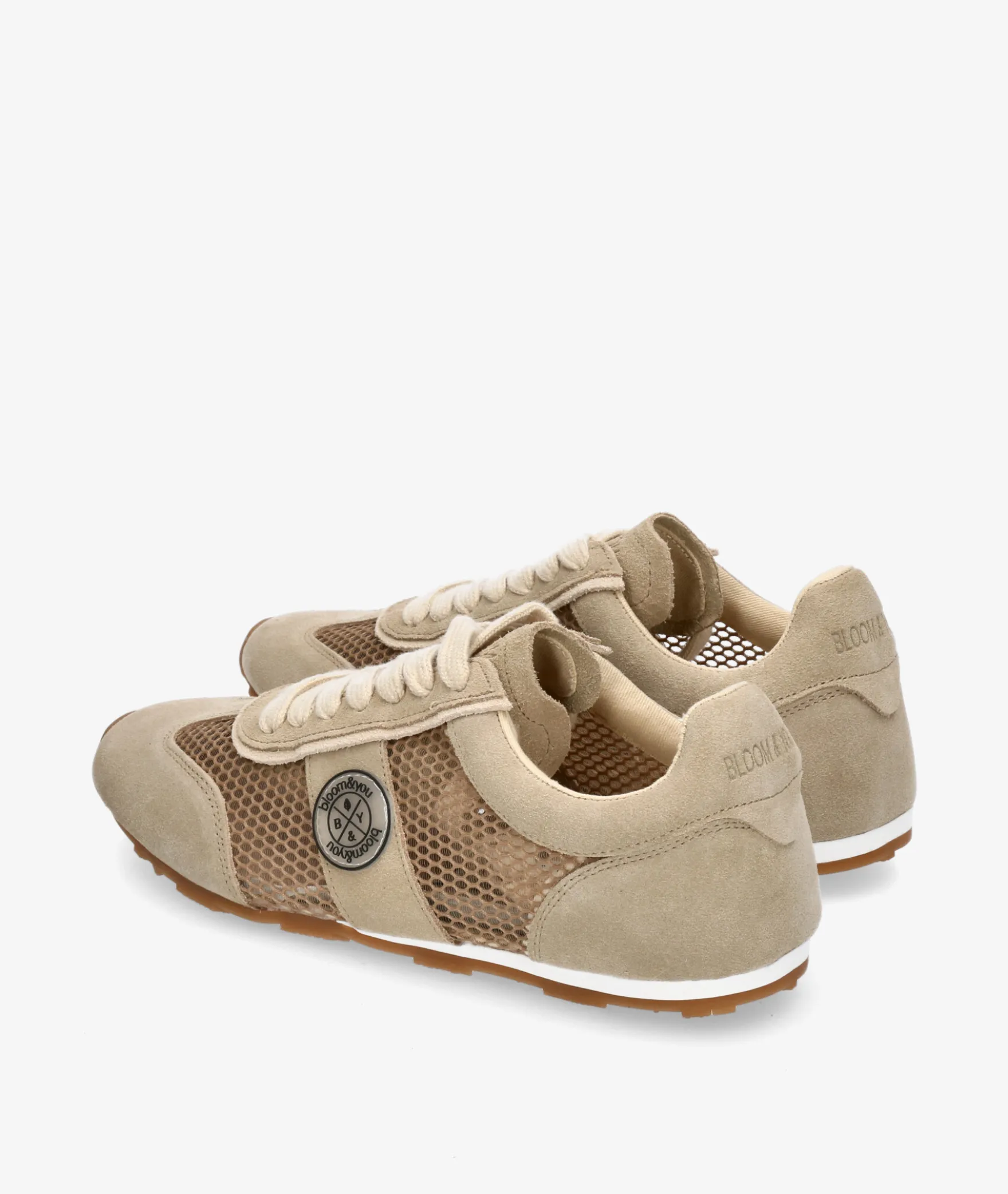 Deportivos bloom&youCORI en serraje taupe