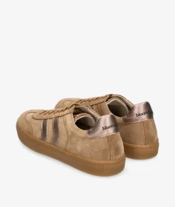 Deportivos bloom&youNOVA en serraje taupe