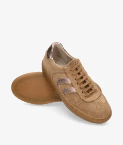 Deportivos bloom&youNOVA en serraje taupe