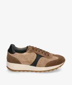 Deportivos bloom&youONA en serraje taupe