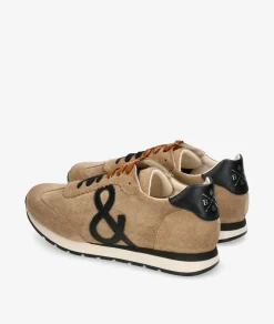 Deportivos bloom&youVERA en serraje taupe