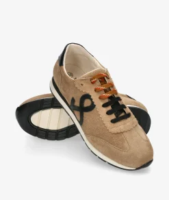 Deportivos bloom&youVERA en serraje taupe
