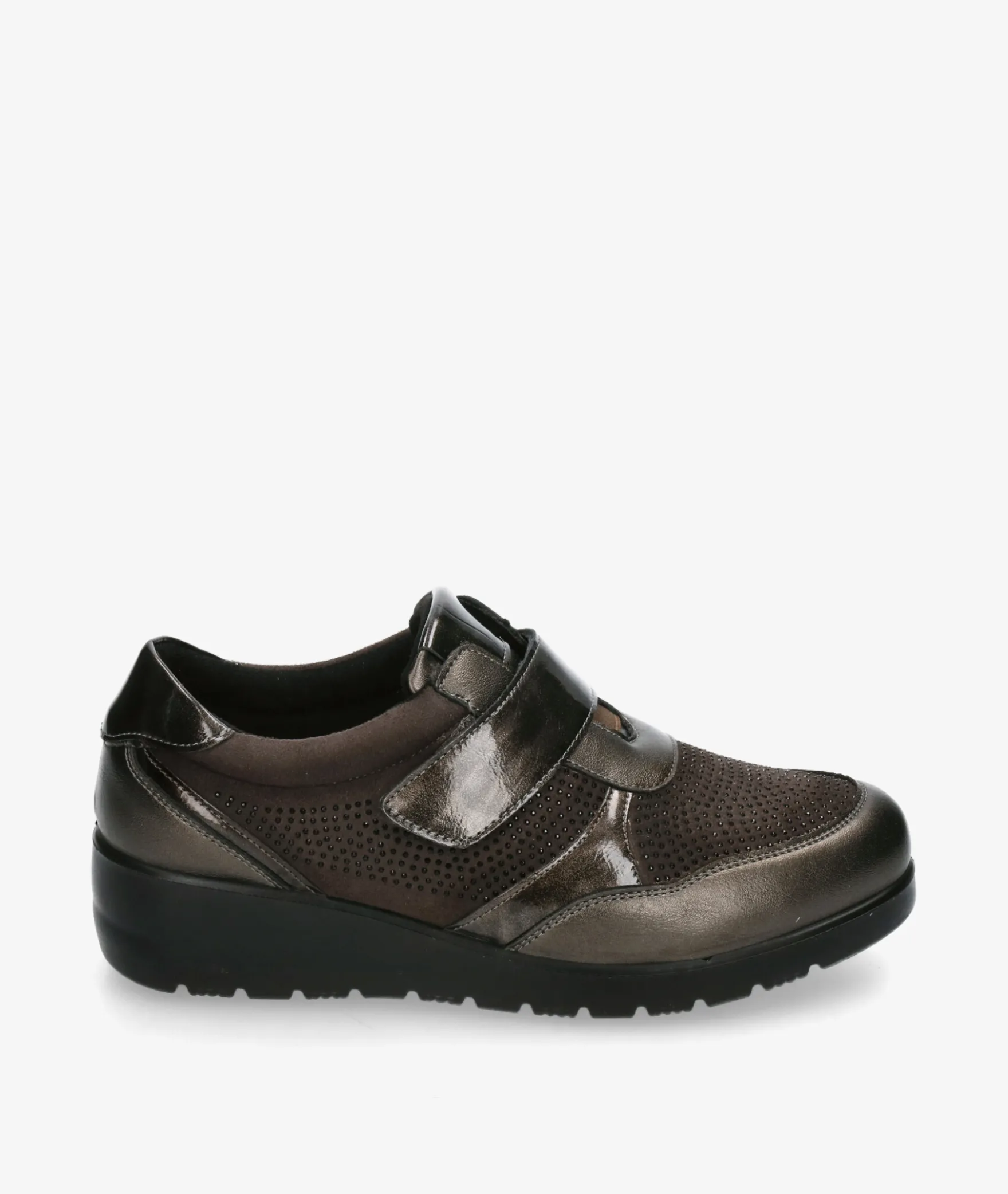 Deportivos DOCTOR CUTILLAS45418 en taupe metalizado