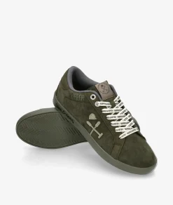 Deportivos HARPER&NEYERSUPERBOWL COLOURS en serraje kaki