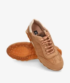 Deportivos HispanitasHV264502 en serraje camel