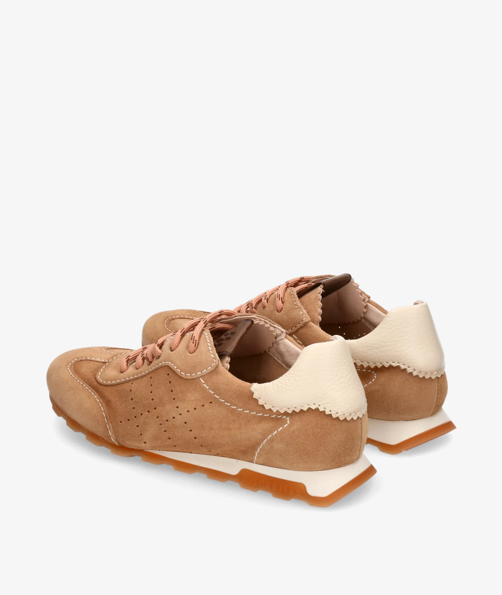 Deportivos HispanitasHV264502 en serraje camel