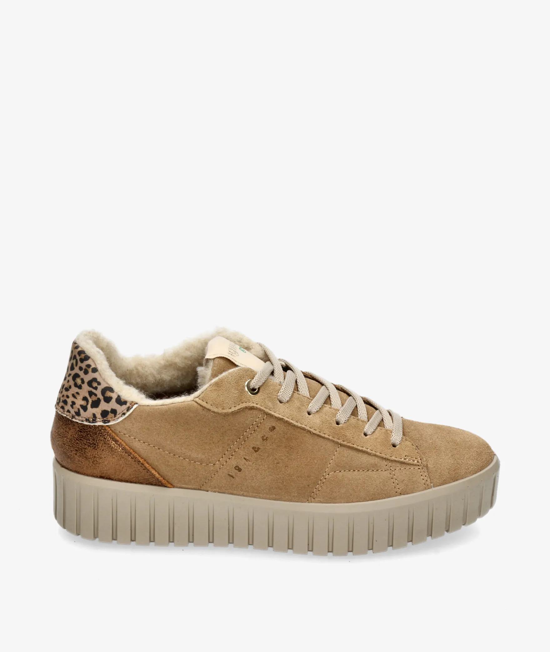 Deportivos Igi&Co6680244 en serraje camel