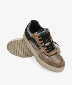 Deportivos Igi&Co6680122 en serraje taupe
