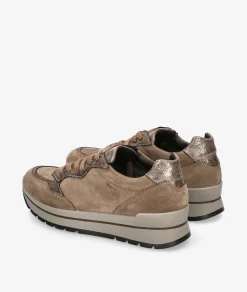 Deportivos Igi&Co8676511 en serraje taupe