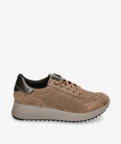 Deportivos Imac858220 en serraje taupe