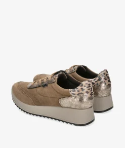 Deportivos Imac858239 en serraje taupe