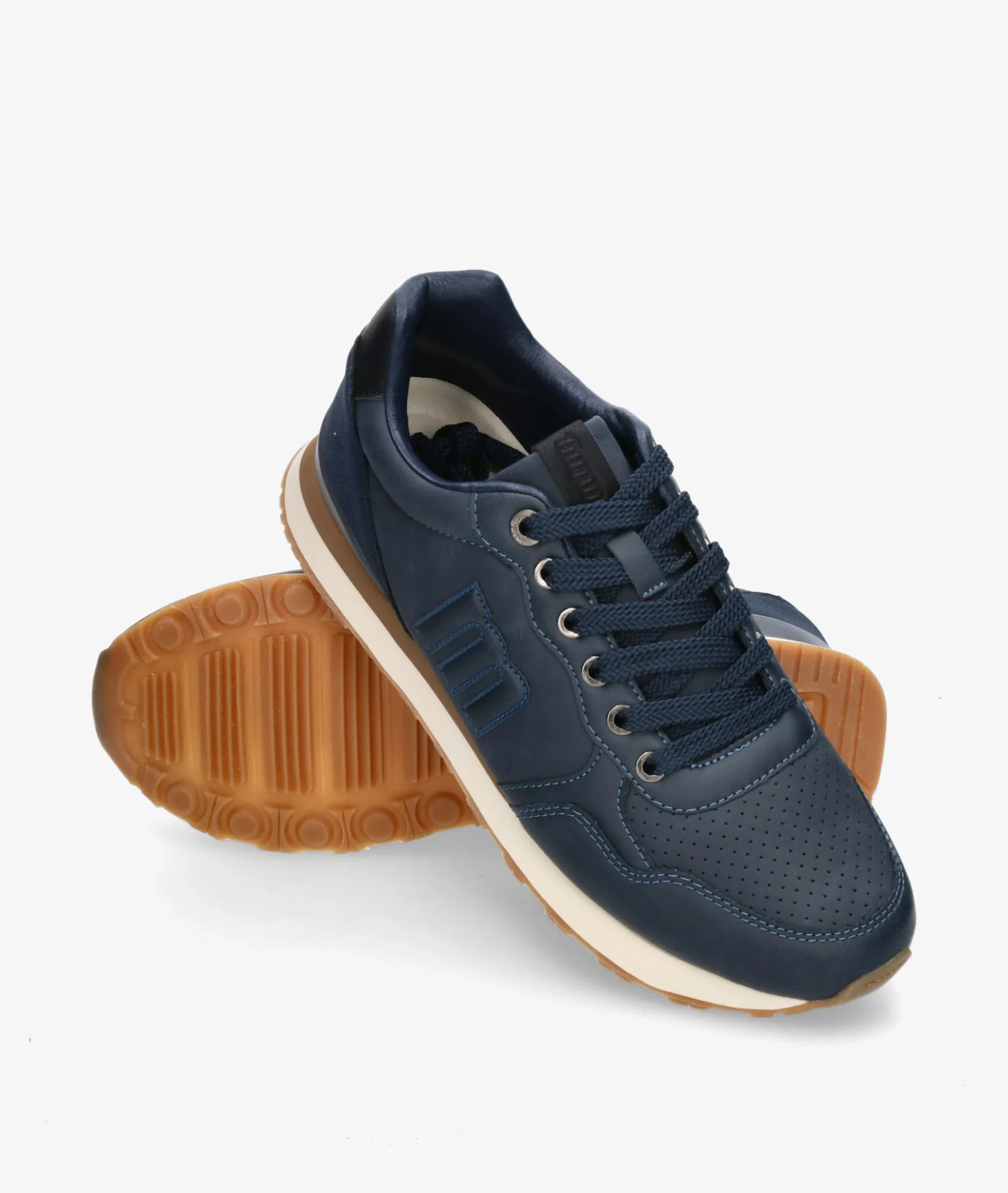 Deportivos Mustang84755 en azul marino