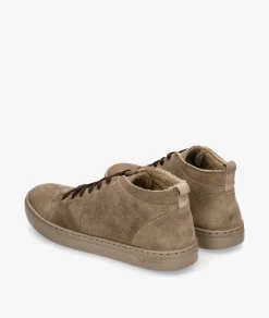 Deportivos Natural World6721 en serraje taupe