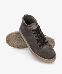Deportivos Natural World6721 en serraje gris