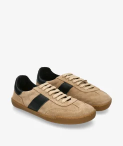 Deportivos pabloochoa.shoes BARA 409B en serraje taupe