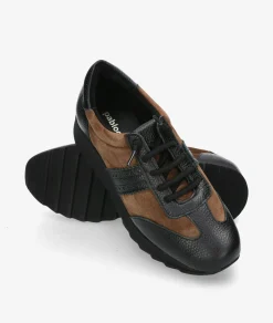 Deportivos pabloochoa.shoesGEO 20-BANDA PICADA en serraje taupe