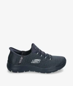 Deportivos Skechers 150128 en azul marino