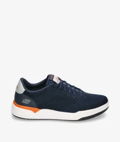 Deportivos Skechers 210793 en azul marino