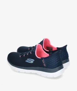 Deportivos Skechers 150123 en azul marino