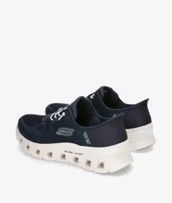 Deportivos Skechers 232930 en azul marino