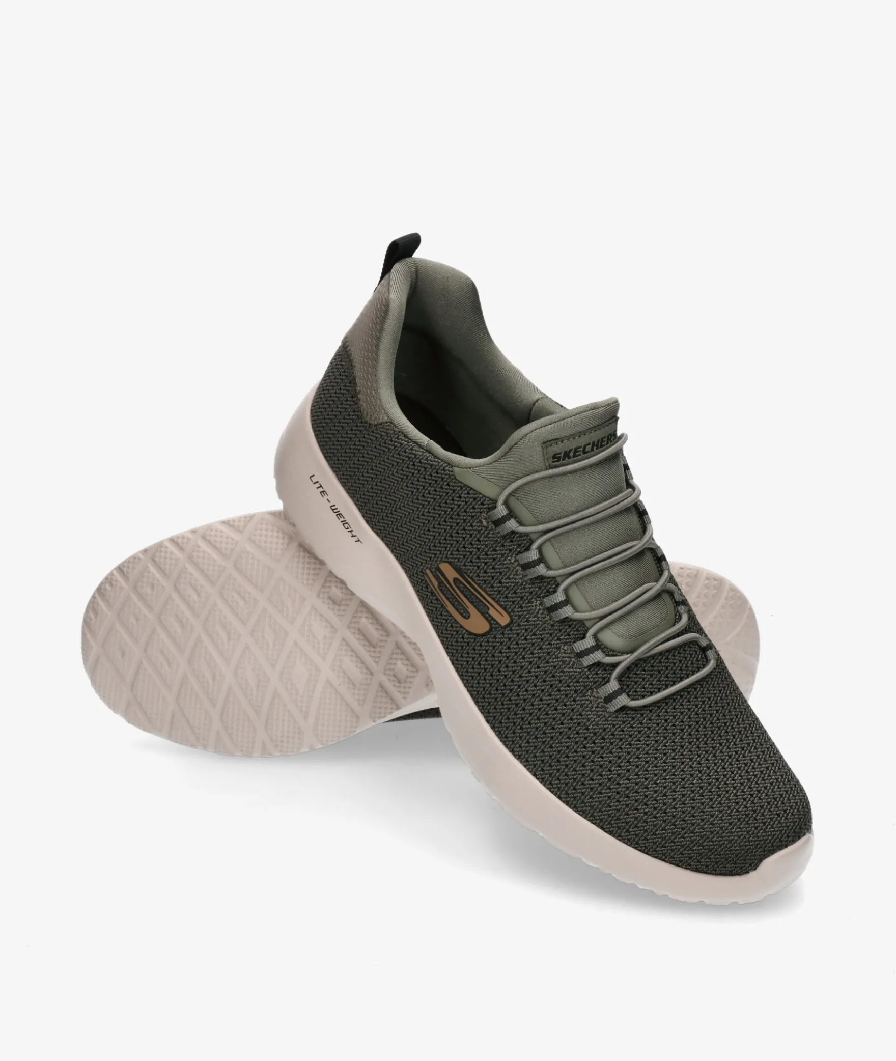 Deportivos Skechers 58360 en caki