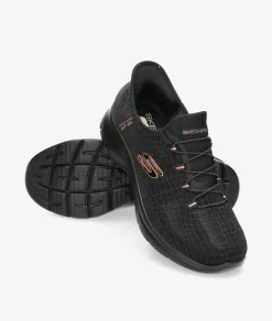 Deportivos Skechers 150128 en negro