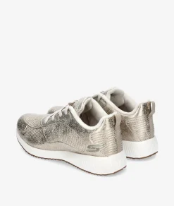 Deportivos Skechers 33155 en oro