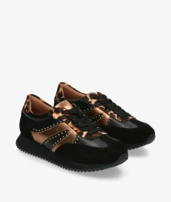 Deportivos Stephen AllenLAUR-1 1609-C106 en negro