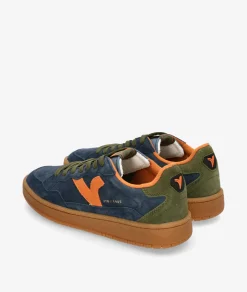 Deportivos Victoria8806111 en serraje azul
