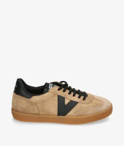 Deportivos Victoria1126219 en serraje taupe