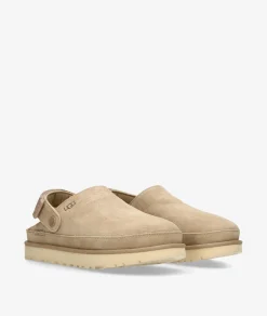 DOBLE PISO UGG GOLDENSTAR CLOG en beige