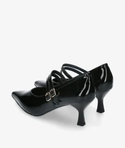 Merceditas Stephen Allen 3699-7 SELENE en charol negro