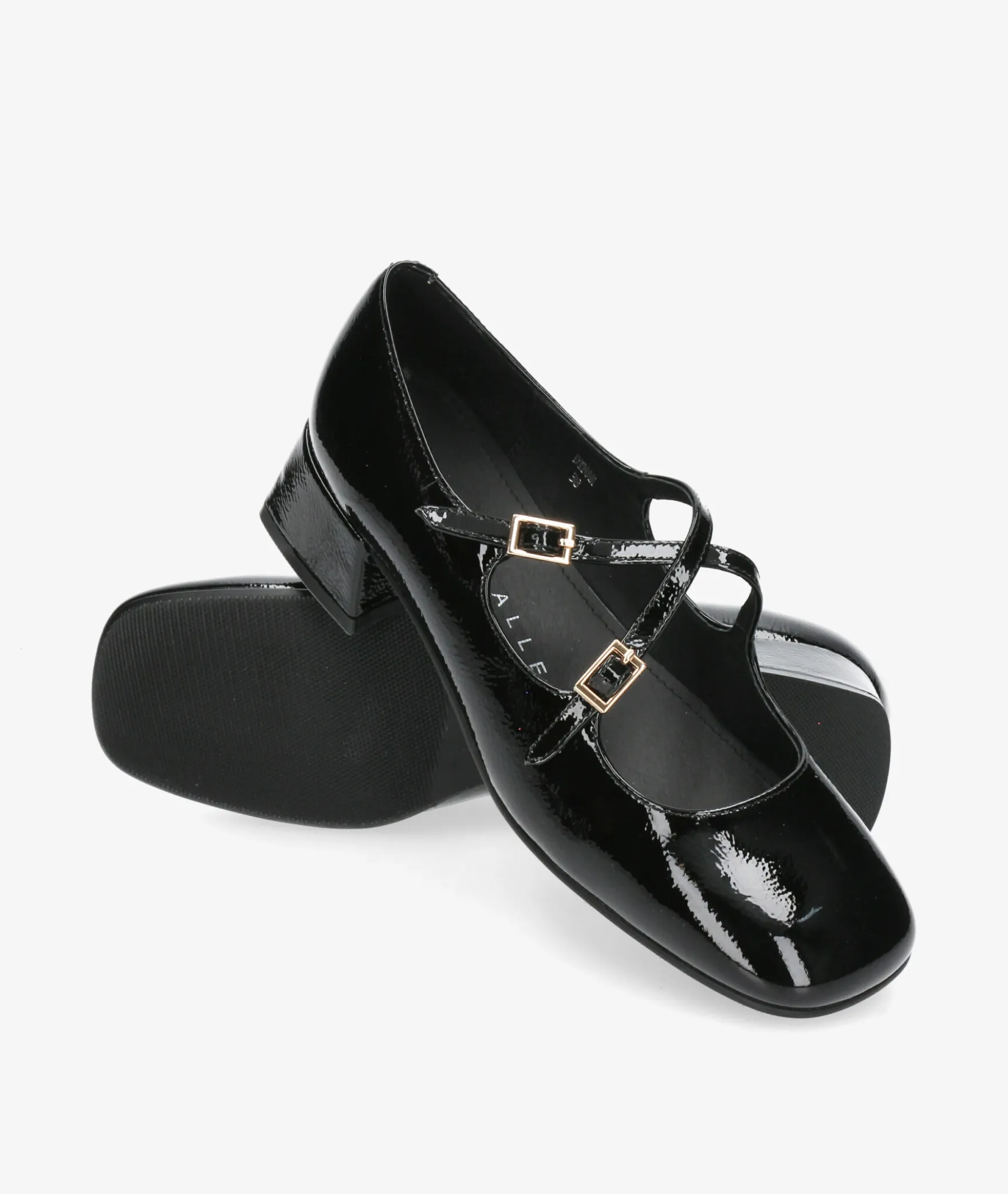 Merceditas Stephen Allen DINAR38205-C11 en charol negro