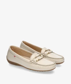 Mocasines Fluchos F2156 en hueso