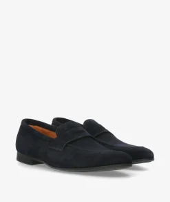 Mocasines Kénnebec 2009 en serraje azul