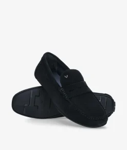 Mocasines MARTINELLI 1411-2496 en serraje azul